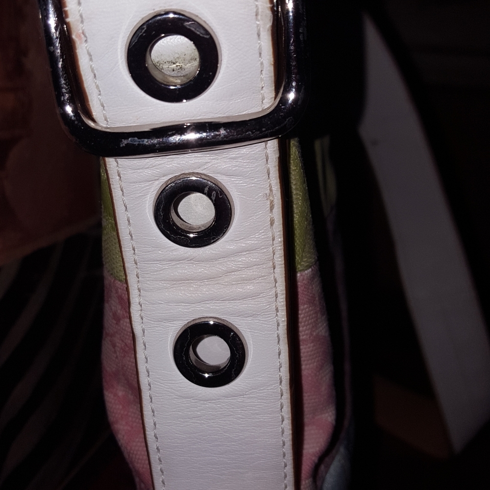 Coach white large patchwork bag - Picture 2 of 7